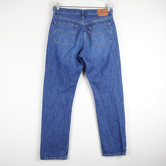 Levi's 501 Premium Jeans Women's 29x30 Original Fit 100% Cotton Denim - Picture 2 of 13